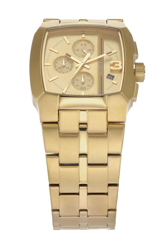 Buy DIESEL Cliffhanger 40 mm Gold Dial Stainless Steel Chronograph Watch  For Men - DZ4639 | Shoppers Stop | Quarzuhren