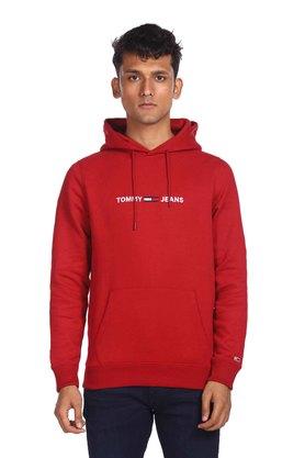 TOMMY HILFIGER - Red Sweatshirts - 2