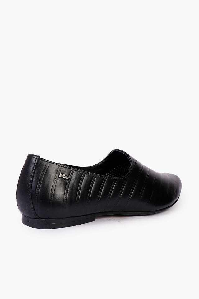 Buy LEE COOPER Black Leather Slip on Men s Formal Shoes Shoppers Stop