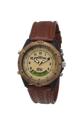 Mens Expedition Analog Digital Beige Dial Watch MF13