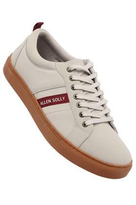 allen solly white casual shoes