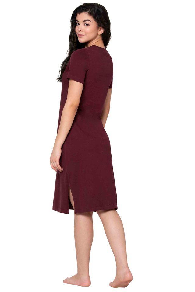 Faballey store maroon dress