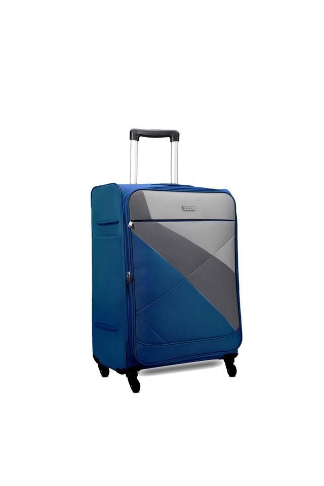 Blue cheap cabin suitcase