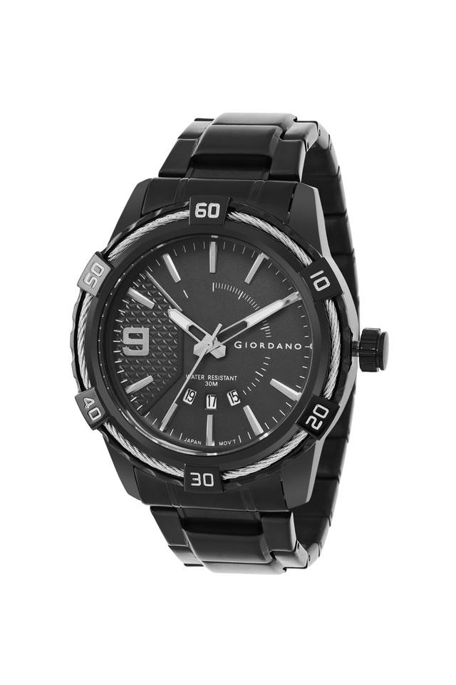 Giordano watch cheap black metal