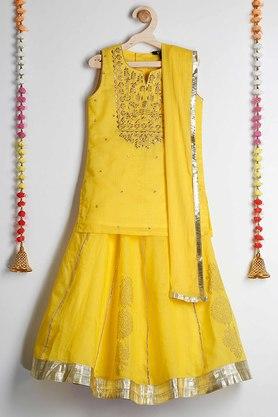 STOP - Yellow Ghagra Choli - 2