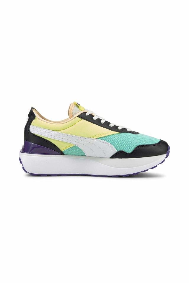 Buy PUMA Blue Leather Lace Up Womens Casual Shoes | Shoppers Stop