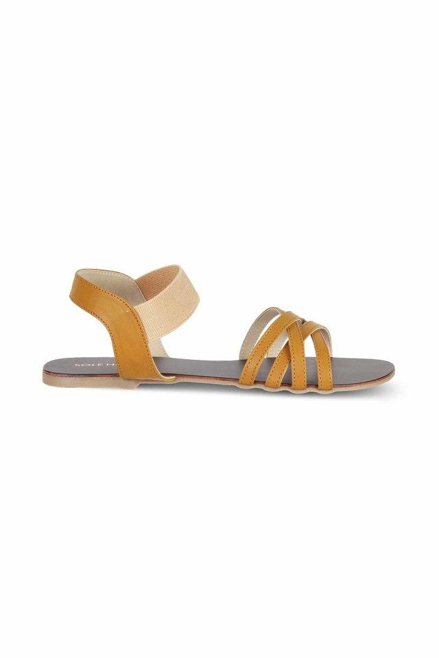 Ladies Clarks Original Strappy Sling Yellow Sandals UK Size 3 | eBay