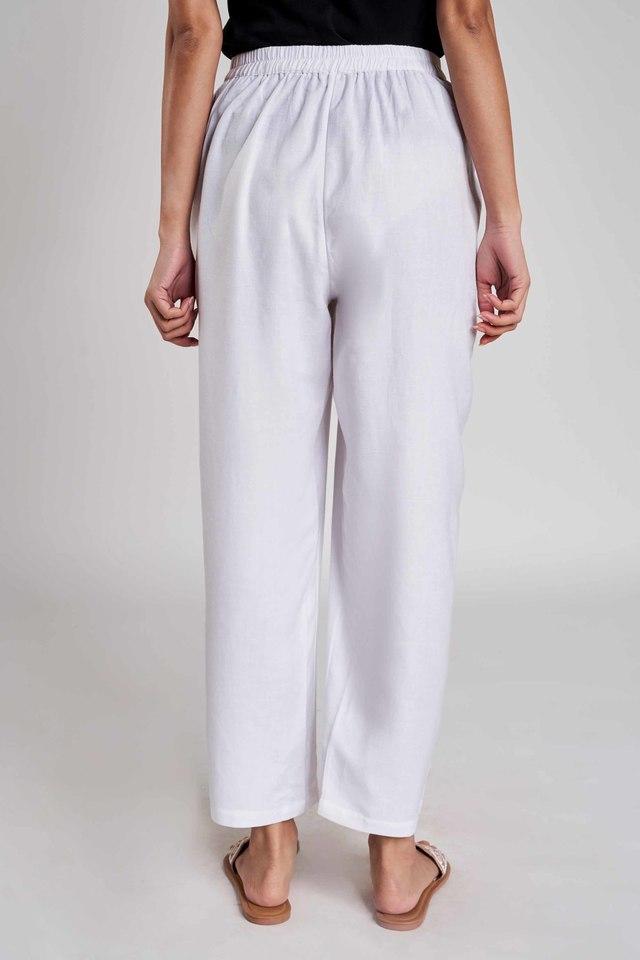 Buy GLOBAL DESI Solid Straight Fit Women's Casual Wear Pants Shoppers