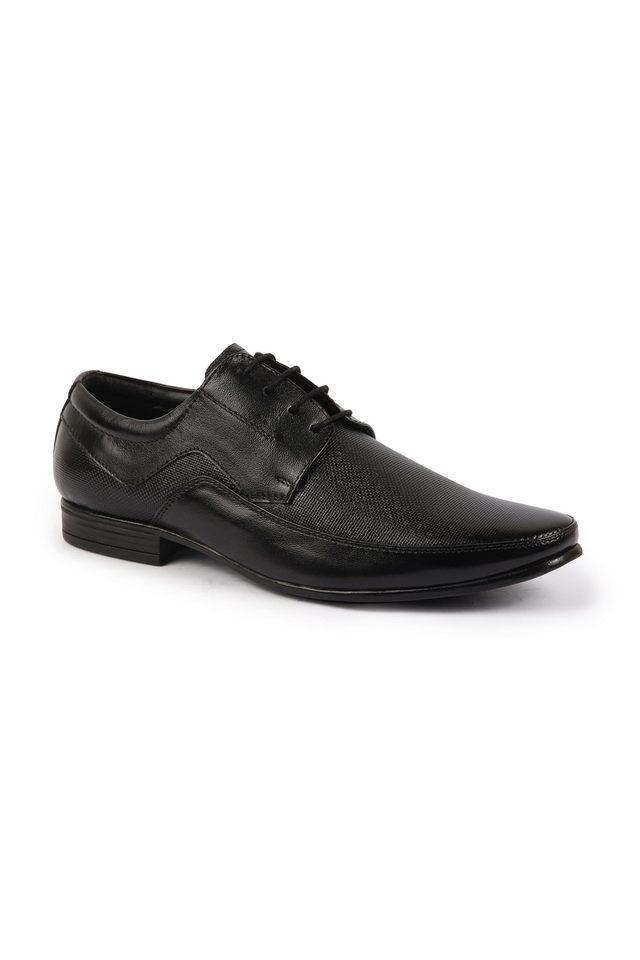 Lee cooper black derby formal shoes online