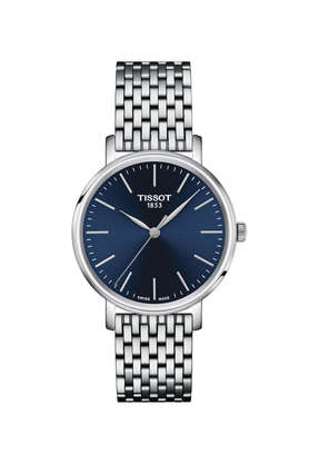 Buy TISSOT T Classic 34 mm Blue Stainless steel Analog Watch For