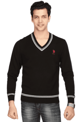 Us polo v outlet neck sweater