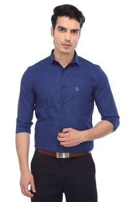 U.S. POLO ASSN. - Royal Blue Formal Shirts - 2