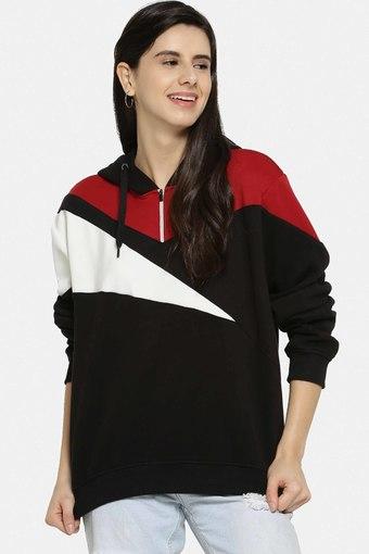 campus sutra women's cotton sweatshirt