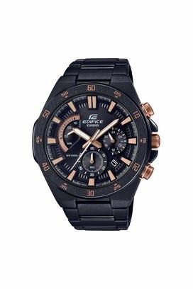 Buy CASIO Mens Edifice Black Dial Stainless Steel Chronograph