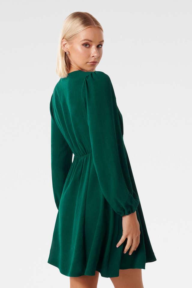 Forever new emerald green 2024 dress