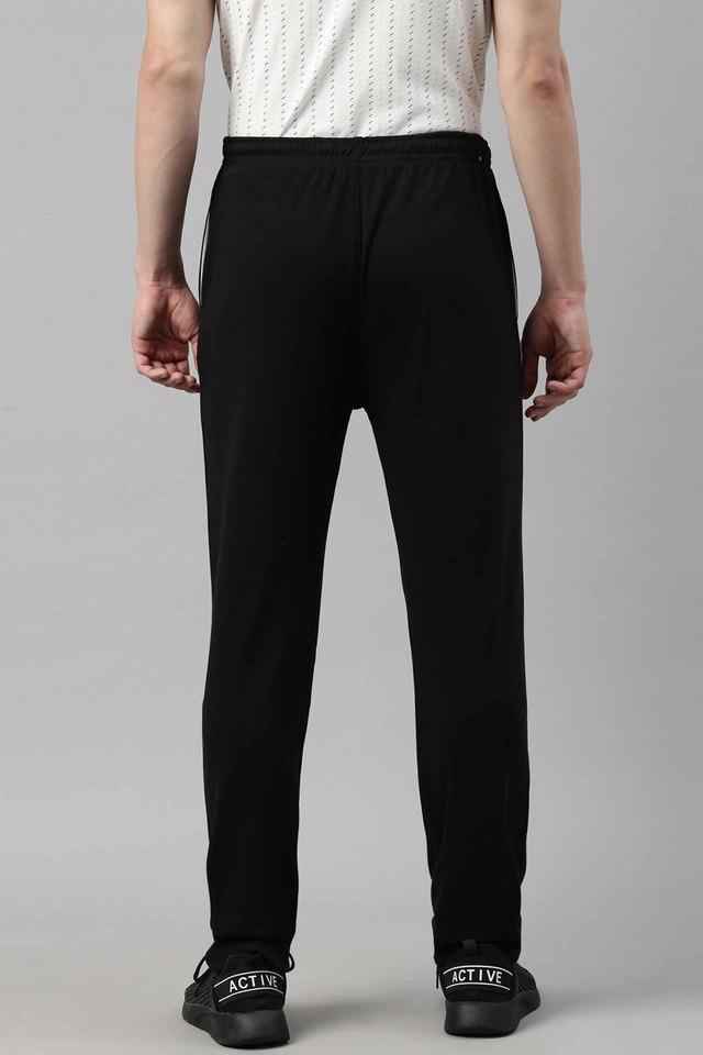 Buy Proline Active Proline Active Men Black Printed Tapered Fit Track Pants  at Redfynd