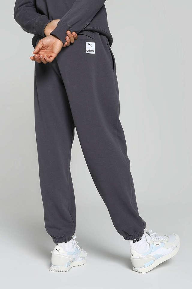 Puma Grey Straight Fit Track Pants - Buy Puma Grey Straight Fit Track Pants  online in India