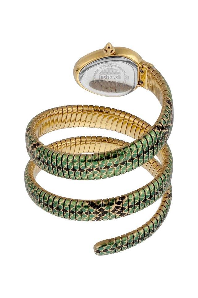 Posh Chic Silver Snake Watch Bracelet Band | Mareevo