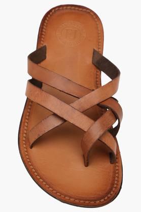 Franco leone store leather chappals