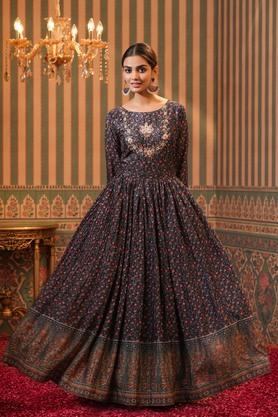 SCAKHI - Black Ethnic Dresses - 2