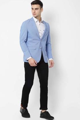 Light blue hot sale blazer mens