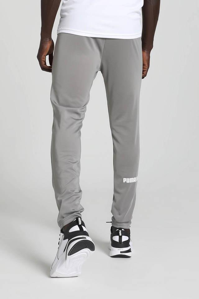 PUMA Solid Men Grey Track Pants - Price History