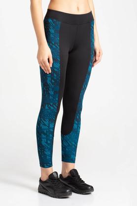 Buy JOCKEY Black Women's Printed Leggings