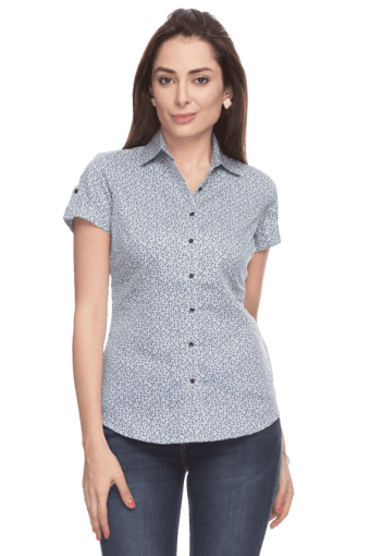 half sleeve formal shirts for ladies