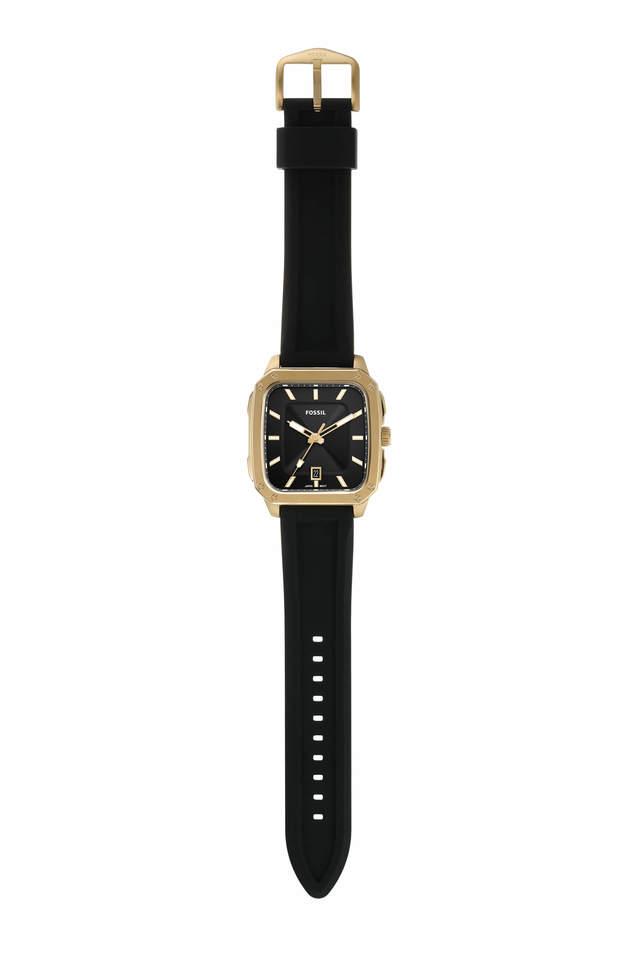 Fossil black colour cheap watch