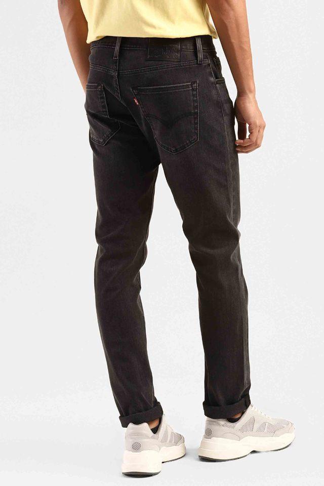 Dark Tone Wash Denim Regular Fit Mens Jeans