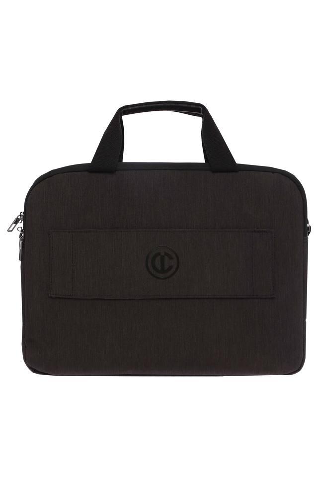 CARLTON -  Black Laptop Bag - Main