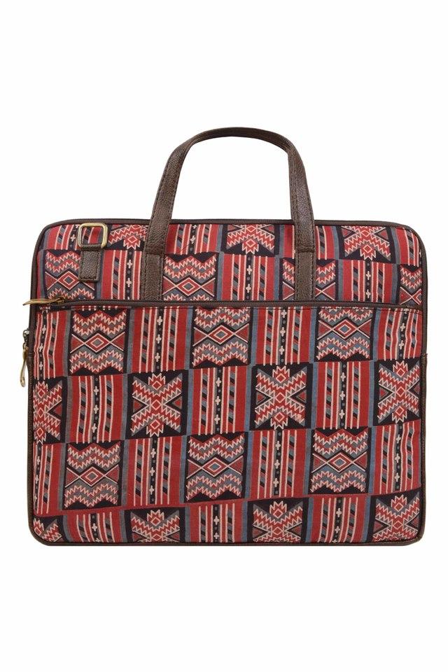 VIVINKA -  Red Laptop Bag - Main