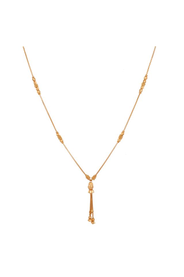 Womens gold link on sale necklace