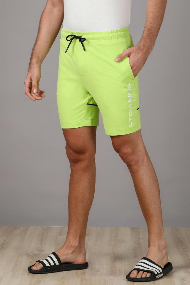 Buy INFUSE Printed Cotton Blend Regular Fit Men's Shorts Shoppers Stop