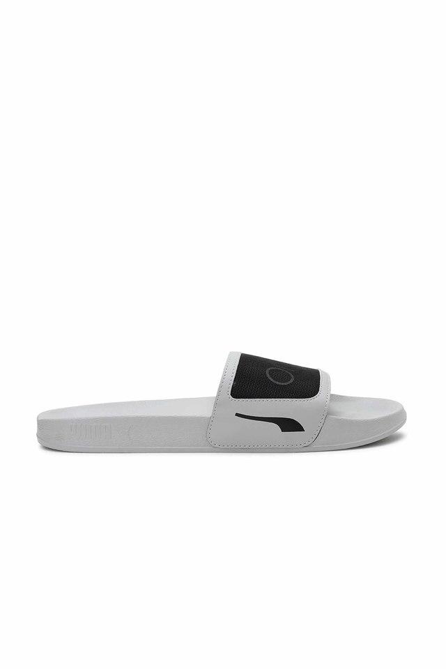 Buy PUMA Grey Mesh Regular Slip On Mens Slides Shoppers Stop