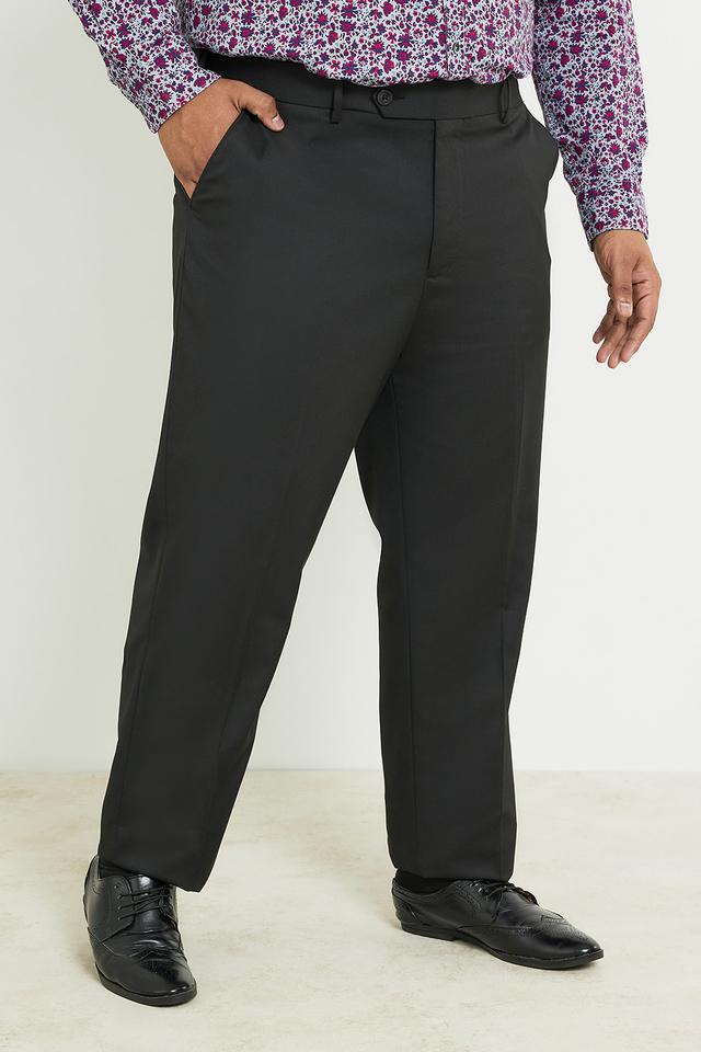 Black Men's Suit Trousers