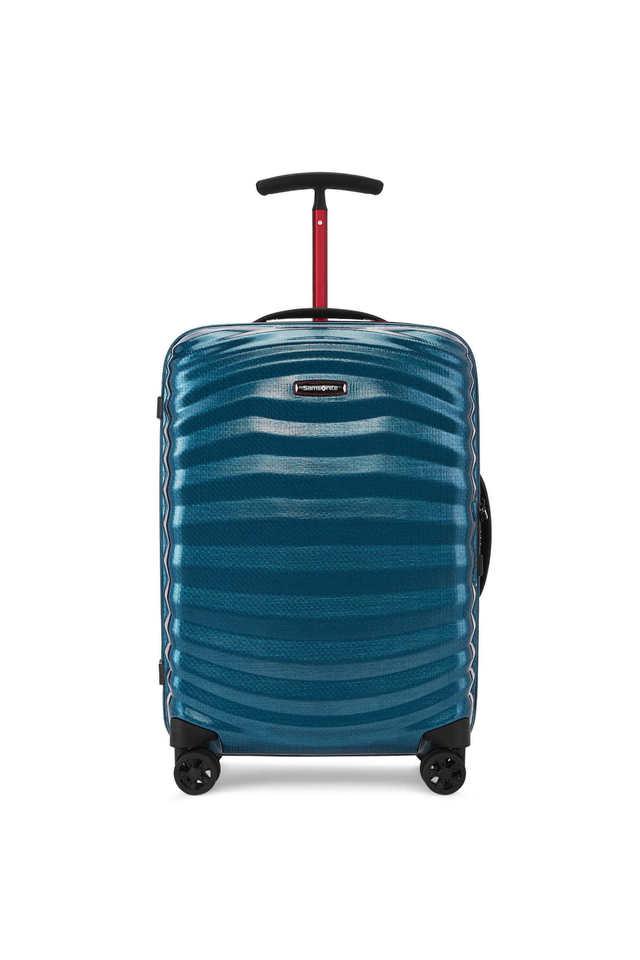 Buy SAMSONITE Blue Men s Lite Shock D Sport Polypropylene Hard Trolley Shoppers Stop