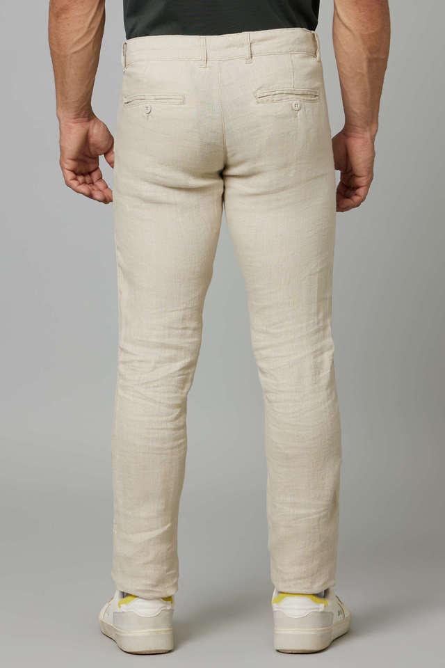 Men's Linen Trousers | Casual Linen Trousers | Next