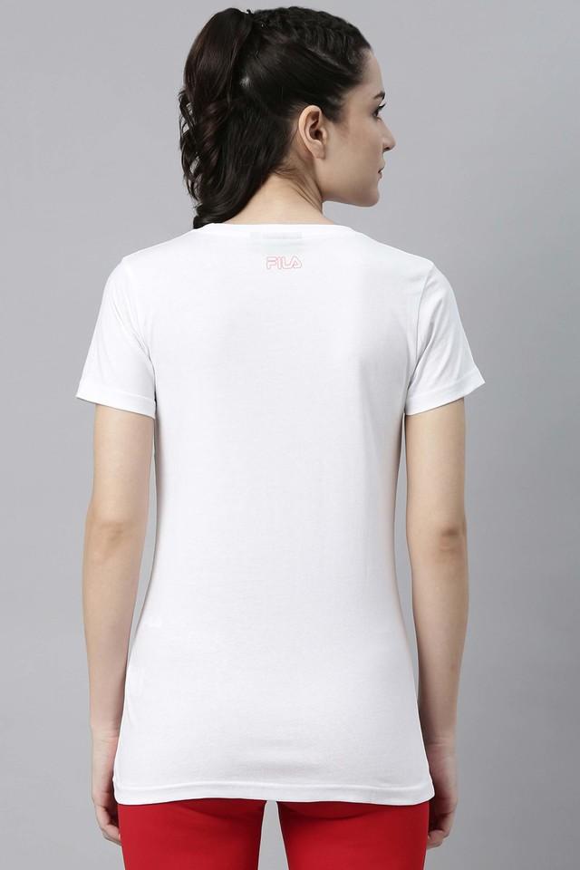 Fila round shop neck t shirts