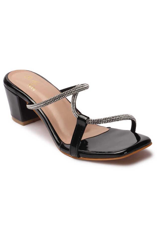 Black party wear clearance sandals