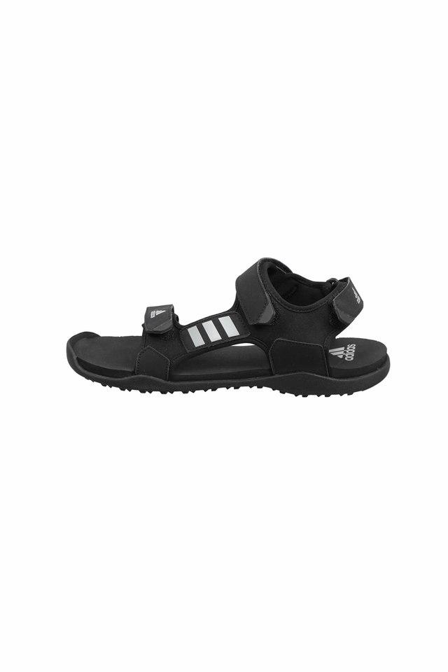 ADIDAS -  Black Sandals & Floaters - Main