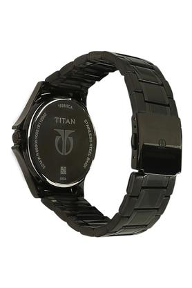 Titan men's black on sale watches