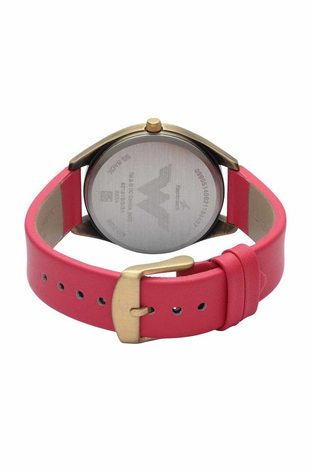 Fastrack watch red colour new arrivals