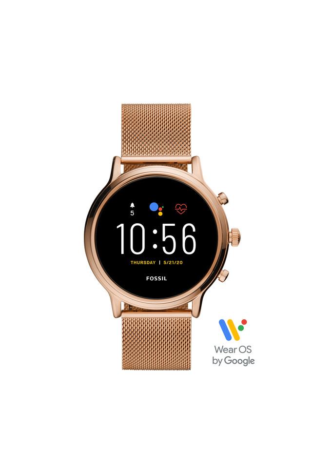 Fossil smartwatch shop stainless steel