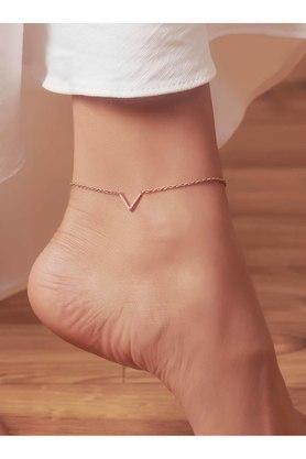 Caratlane deals silver anklets