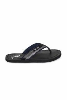 Buy U.S. POLO ASSN. Black TPR Regular Mens Slippers Shoppers Stop