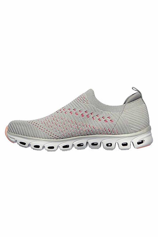 Girls Uniform Sport Knit Slip On Sneakers