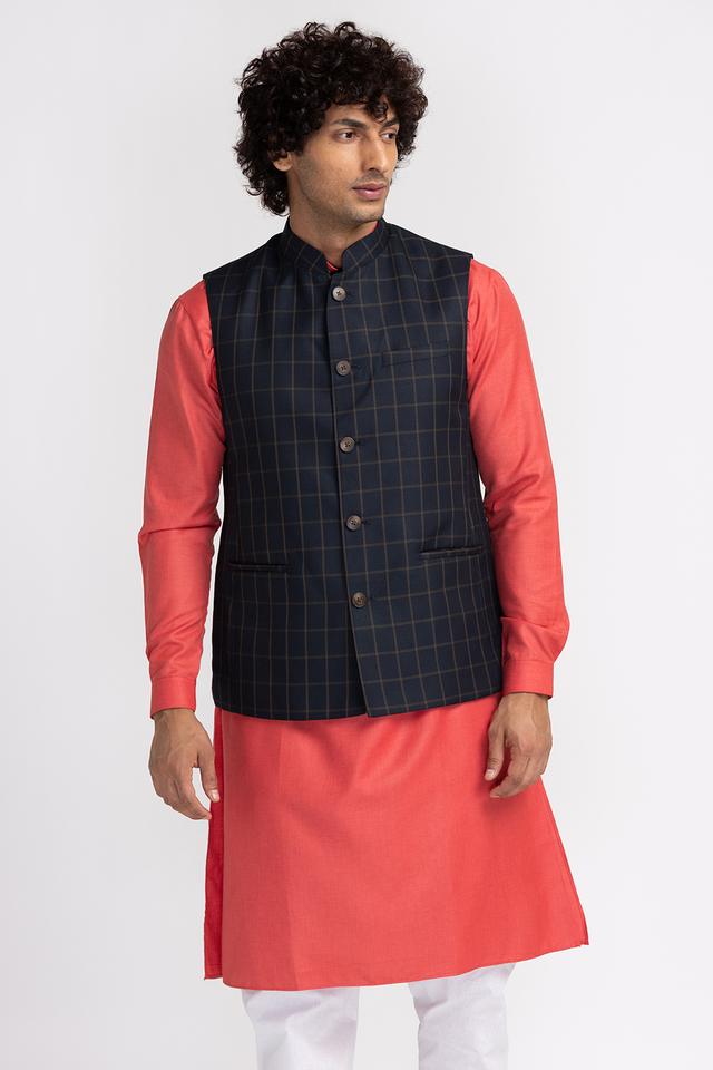 Bottle Green Nehru Jacket with Tiger Patch – Minizmo