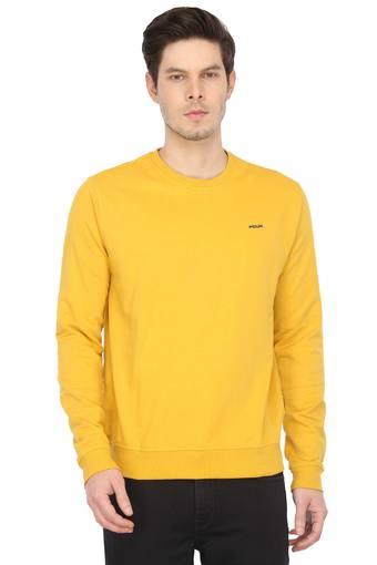 yellow pullover mens
