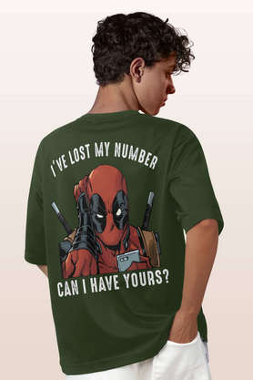 New Fashion Tshirt Deadpool Merch With A Mouth Tee Casual Cotton Size S to  3XL